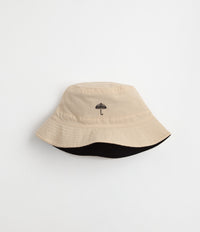 Helas Spaniel Reversible Bucket Hat - Black / Beige