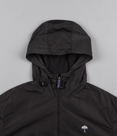 Helas Sport Hooded Tracksuit Jacket - Black / Blue / Navy