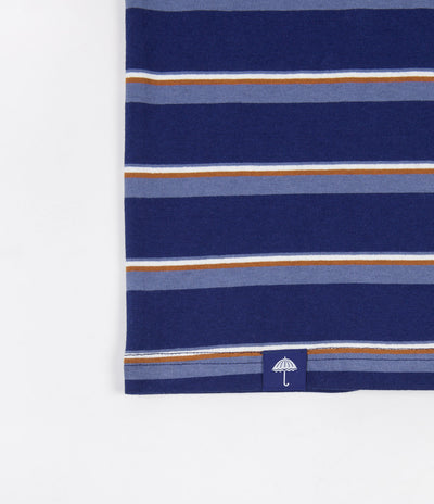 Helas Stripy Umbrella T-Shirt - Navy