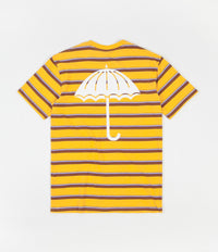 Helas Stripy Umbrella T-Shirt - Yellow