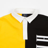 Helas Suspence Long Sleeve Polo Shirt - Yellow thumbnail