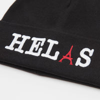 Helas Tourist Beanie - Black thumbnail