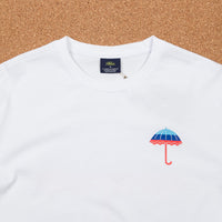 Helas Umbrella Long Sleeve T-Shirt - White / Blue / Navy / Red thumbnail