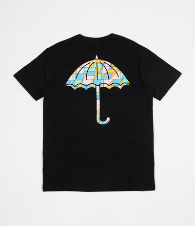 Helas Umbrella Mosaic T-Shirt - Black