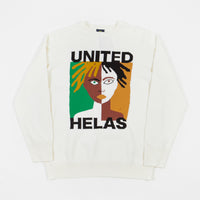 Helas United Knit Sweatshirt - Off White thumbnail
