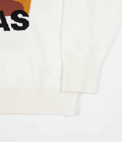 Helas United Knit Sweatshirt - Off White