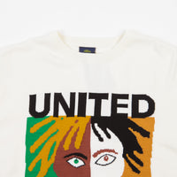 Helas United Knit Sweatshirt - Off White thumbnail