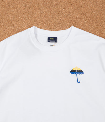 Helas Wavy Umbrella T-Shirt - White