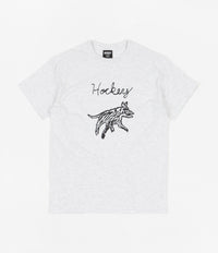 Hockey Dog T-Shirt - Grey Heather