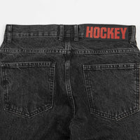 Hockey Double Knee Jeans - Black thumbnail
