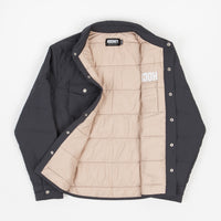 Hockey Down Snap Shirt - Black thumbnail
