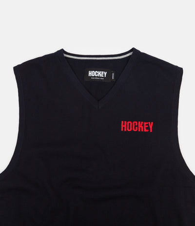 Hockey Sweater Vest - Navy