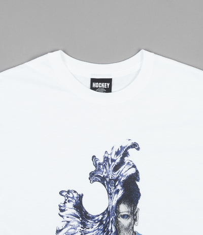 Hockey Liquid Metal T-Shirt - White