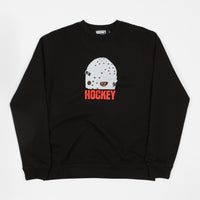 Hockey Mask Crewneck Sweatshirt - Black thumbnail