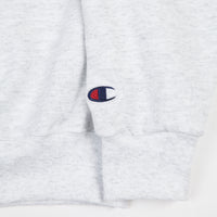 Hotel Blue Stacks Crewneck Sweatshirt - Silver Grey thumbnail