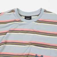 HUF 1993 Stripe Knit T-Shirt - Ballad Blue thumbnail