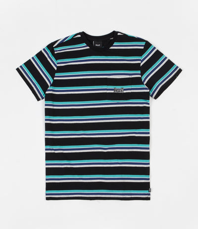 HUF 1993 Stripe Knit T-Shirt - Black