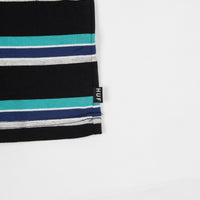 HUF 1993 Stripe Knit T-Shirt - Black thumbnail