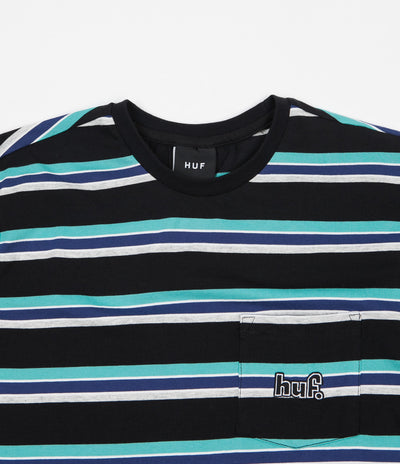 HUF 1993 Stripe Knit T-Shirt - Black
