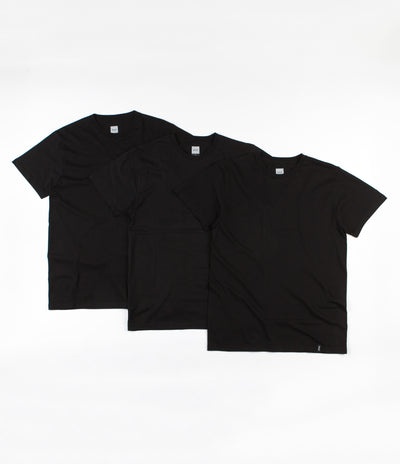 HUF T-Shirt Three Pack - Black