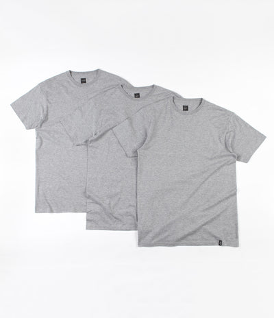 HUF T-Shirt Three Pack - Heather Grey