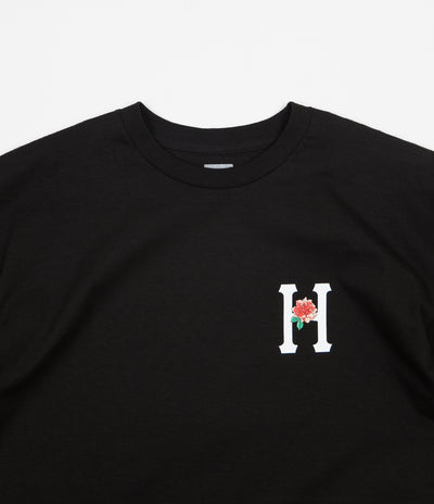 HUF Bara Flower Classic H T-Shirt - Black