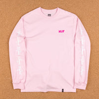 HUF Bear UV Long Sleeve T-Shirt - Pink thumbnail