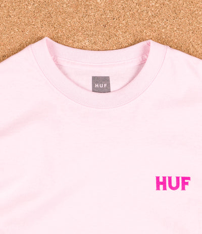 HUF Bear UV Long Sleeve T-Shirt - Pink