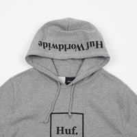 HUF Box Logo Hoodie - Heather Grey thumbnail