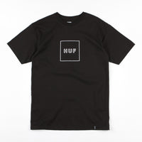HUF Box Logo Puff T-Shirt - Black thumbnail