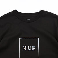 HUF Box Logo Puff T-Shirt - Black thumbnail