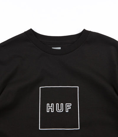 HUF Box Logo Puff T-Shirt - Black
