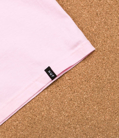 HUF Box Logo Puff T-Shirt - Pink