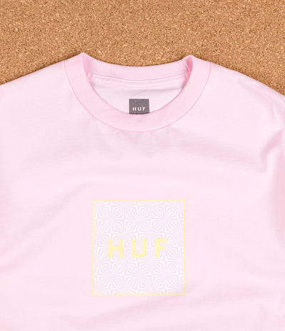HUF Box Logo UV T-Shirt - Pink