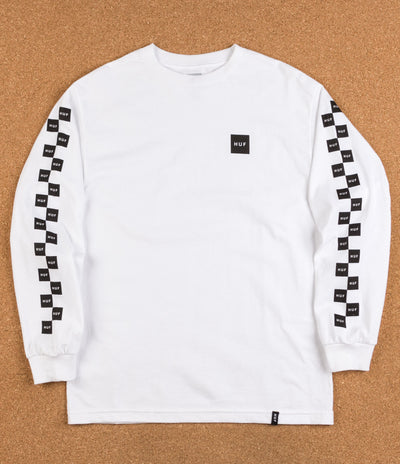 HUF Bunny Hop Long Sleeve T-Shirt - White / Black