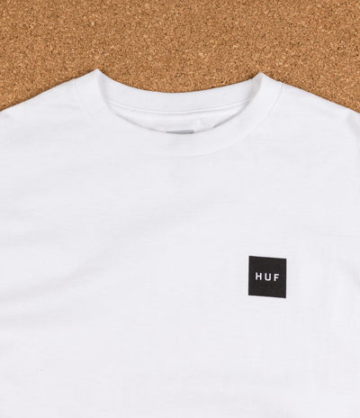 HUF Bunny Hop Long Sleeve T-Shirt - White / Black