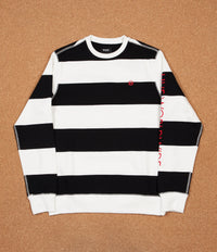 HUF Catalina Stripe Crewneck Sweatshirt - Black