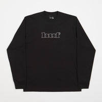 HUF Certificate Long Sleeve T-Shirt - Black thumbnail