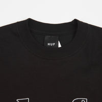 HUF Certificate Long Sleeve T-Shirt - Black thumbnail