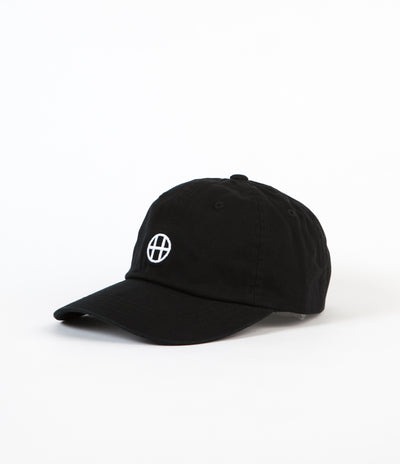 HUF Circle H 6 Panel Cap - Black