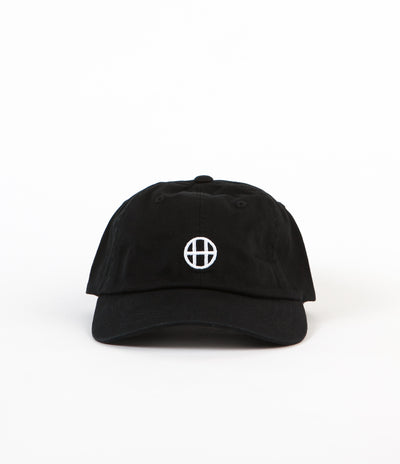 HUF Circle H 6 Panel Cap - Black