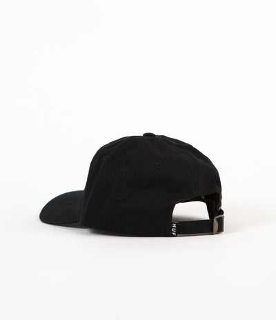 HUF Circle H 6 Panel Cap - Black