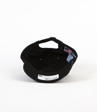 HUF Circle H 6 Panel Cap - Black
