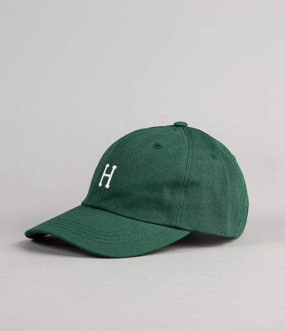 HUF Classic H Curved Visor Cap - Spruce / White