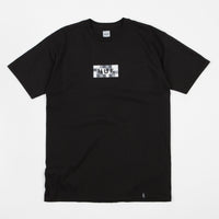 HUF Colour Block Bar Logo T-Shirt - Black thumbnail