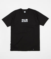 HUF Colour Block Bar Logo T-Shirt - Black