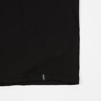 HUF Colour Block Bar Logo T-Shirt - Black thumbnail