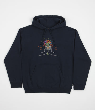HUF Community Garden Hoodie - Navy