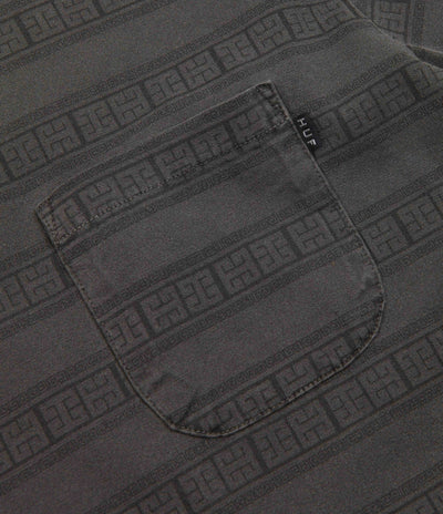 HUF Cooper Stripe Knit T-Shirt - Black