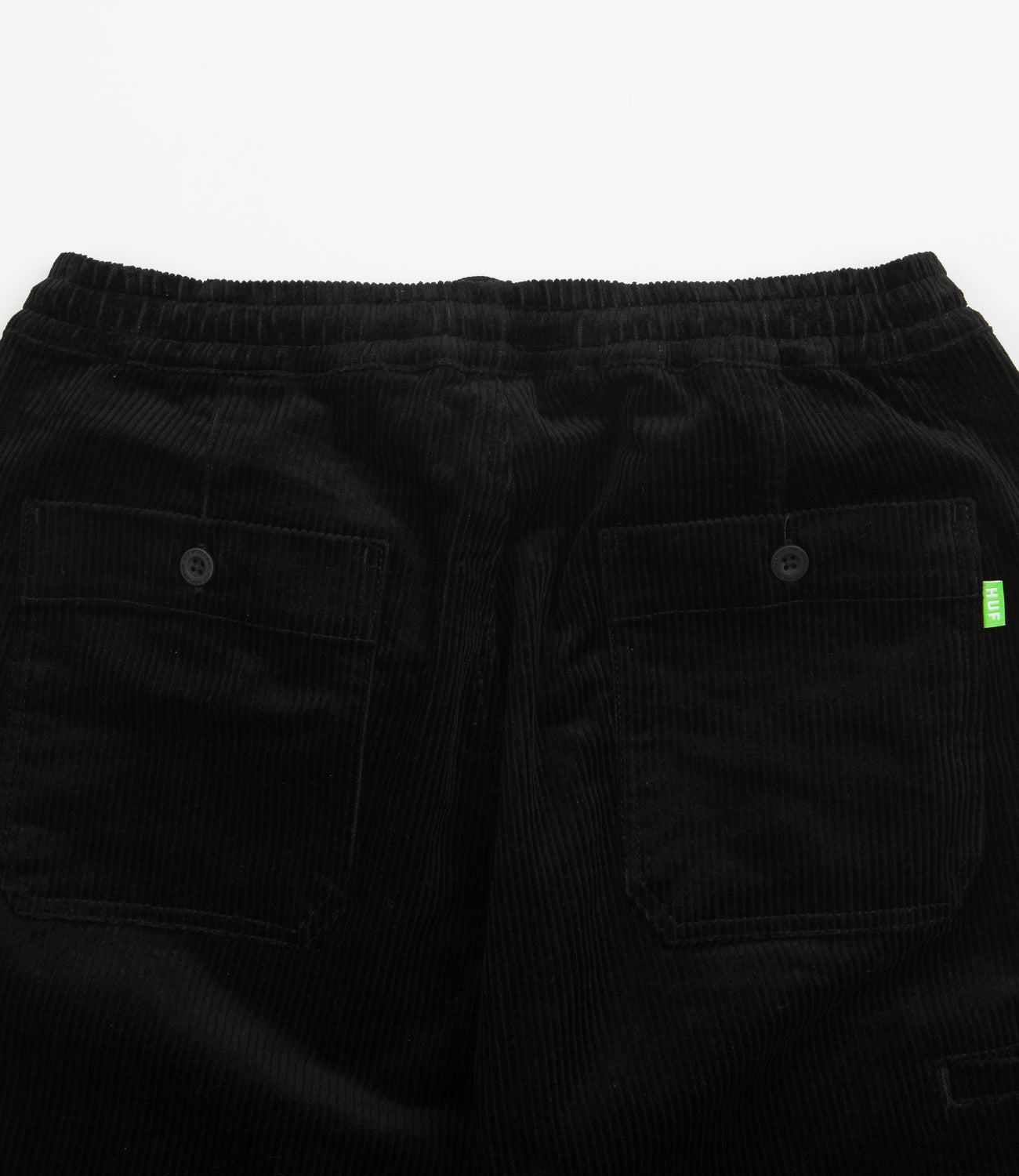HUF Corduroy Leisure Pants Black Flatspot